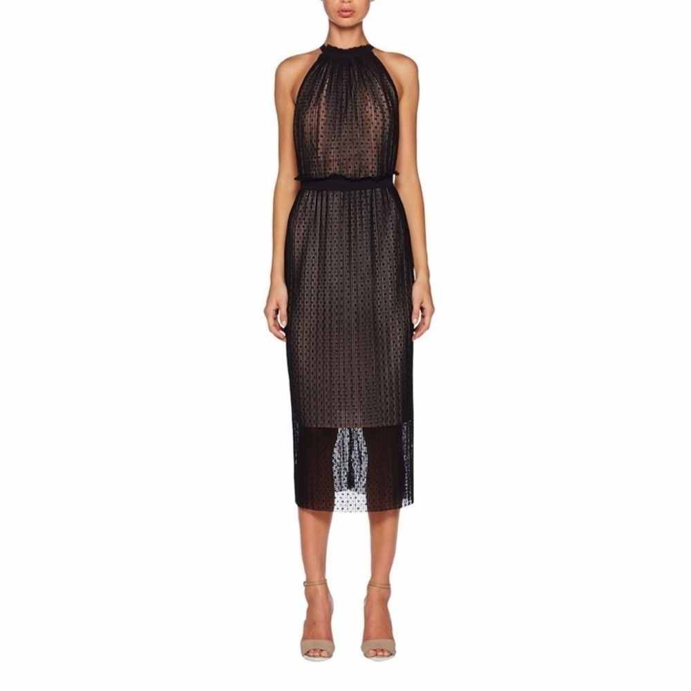 BEC + BRIDGE POMPETTE HALTER DRESS